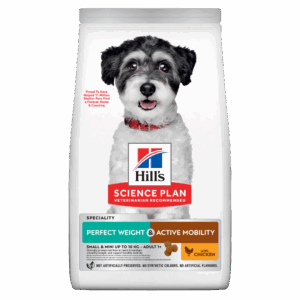 Hill's Perfect Weight & Active Mobility Small & Minit Adult Dog Food